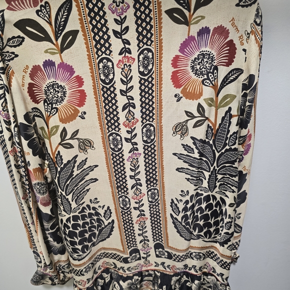 FARM Rio Multicolor Floral Blouse - Picture 3 of 3